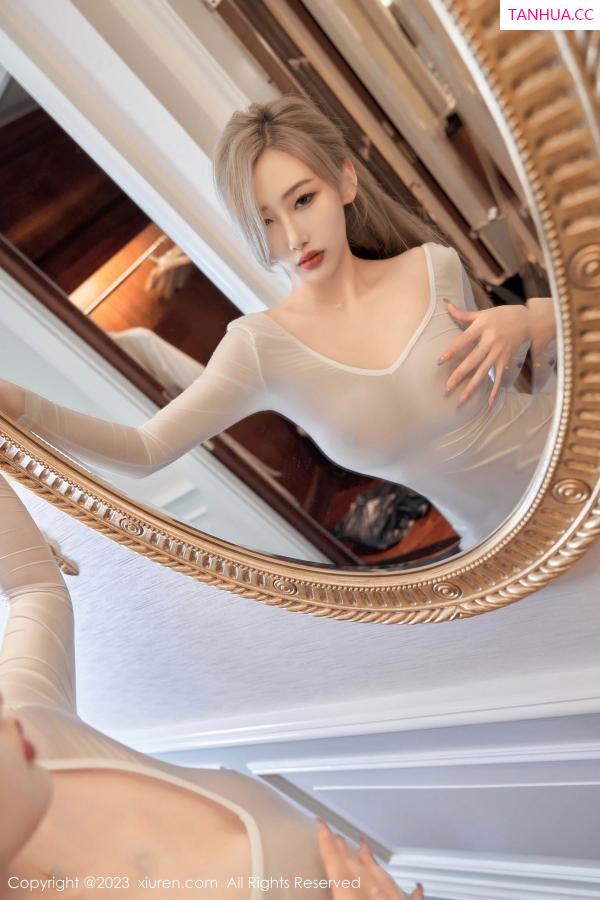   [XiuRen]高清写真图 2023.10.26 No.7566 沈青黛 妩媚美腿第23张图片